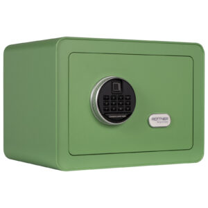 Rottner Möbeltresor Vintage-Green Elektronikschloss inkl. Fingerprint
