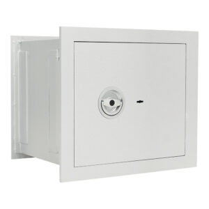 Rottner Wandtresor EN1 Stone SE 45 Premium Doppelbartschloss weißaluminium