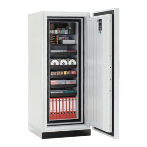 Rottner Feuersicherer Datenschrank EN2 S 120 DIS Giga Data 5 Elektronikschloss lichtgrau
