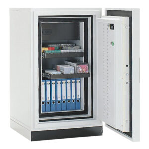 Rottner Feuersicherer Datenschrank S 120 DIS Super Data 3 Elektronikschloss grau