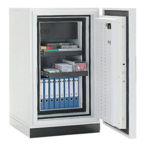 Rottner Feuersicherer Datenschrank S 120 DIS Super Data 4 Elektronikschloss grau