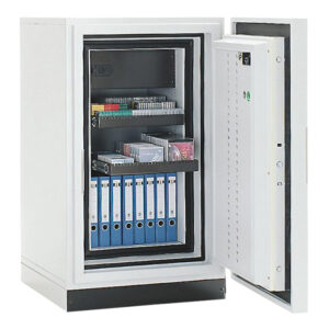 Rottner Feuersicherer Datenschrank S 120 DIS Super Data 5 Elektronikschloss lichtgrau