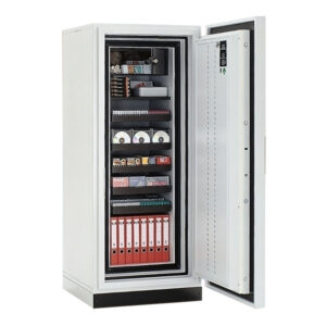 Rottner Feuersicherer Datenschrank EN2 S 120 DIS Giga Data 4 Elektronikschloss lichtgrau